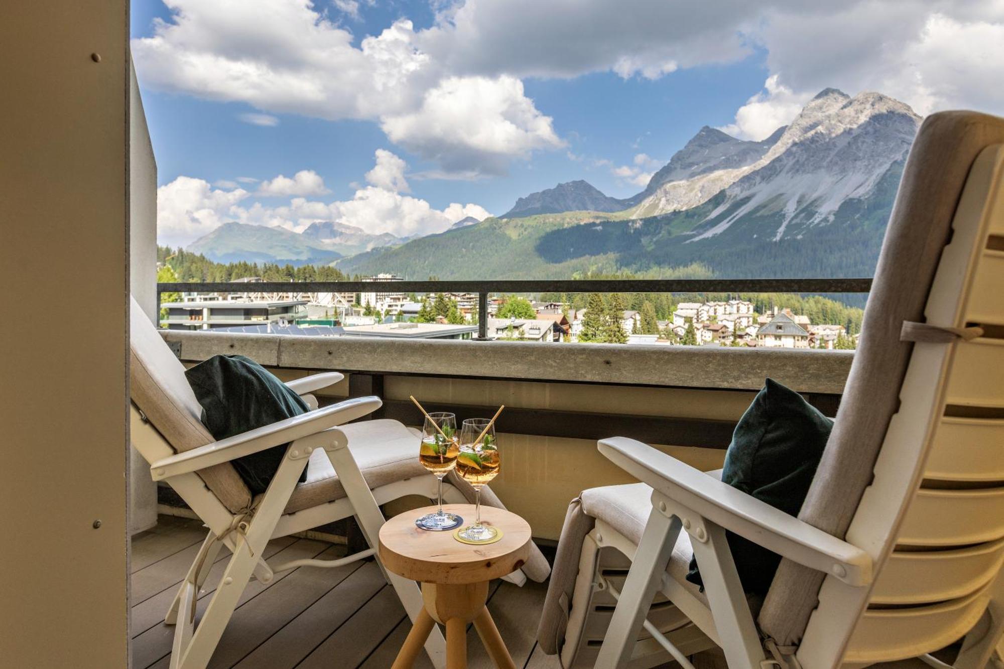 Pension Arosa - Self Check-In Eksteriør bilde